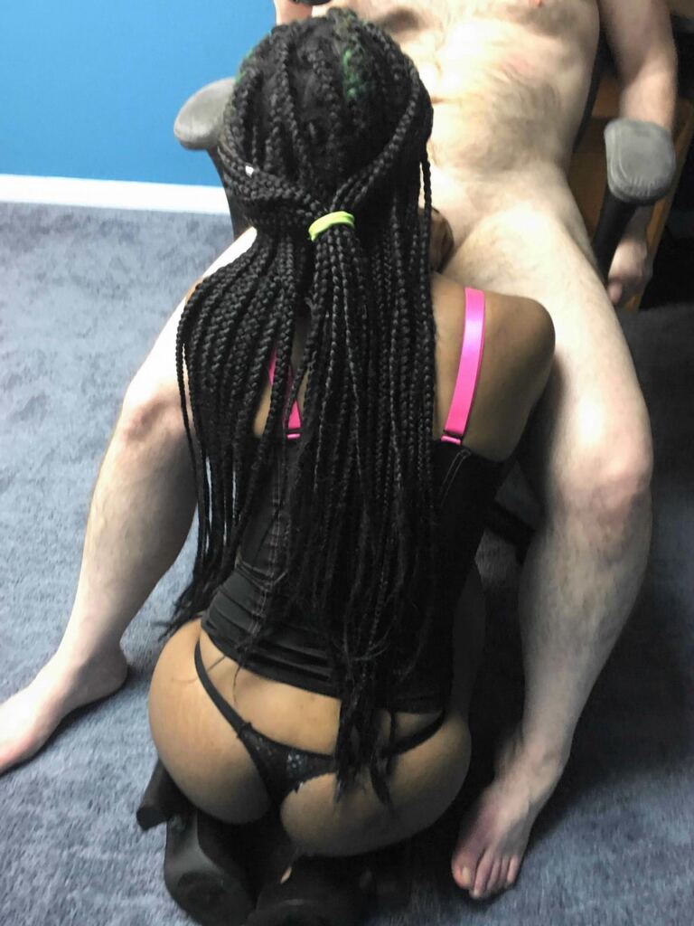 Lola Venom POV Blowjob with Logan Drake image 13