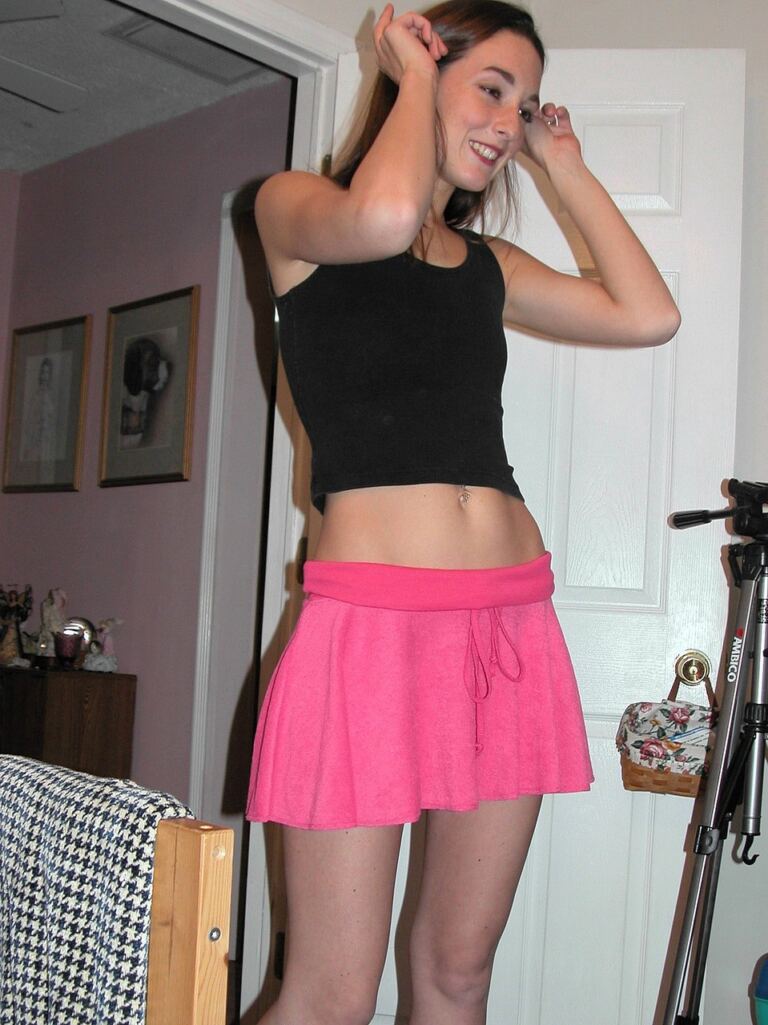Summer Tyme kneels naked for a close blowjob in this twenty-image adult set, with her mouth, tongue and partner kept in direct view. image 2